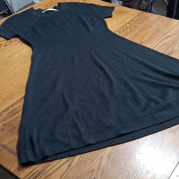 SUSANA MONACO Womens  DRESS Medium Sweater NEW CHARCOAL GRAY GREY ONYX  yy - Picture 3 of 11